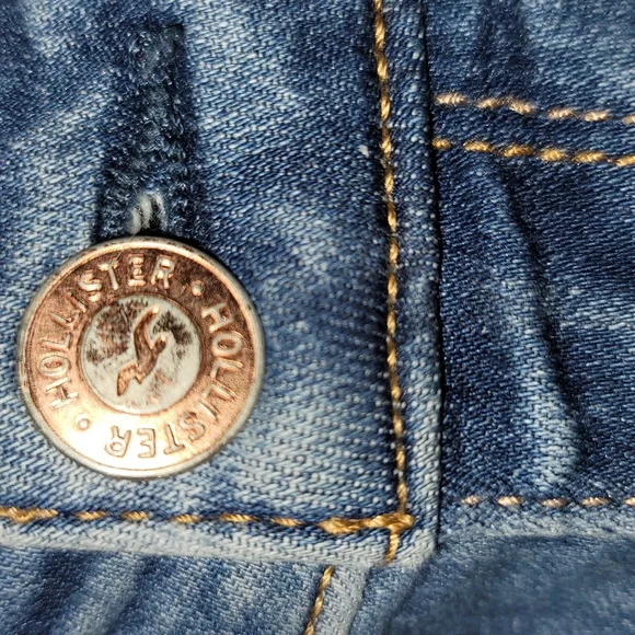 Holister Jeans size 00R low rise  stretch Denim - Picture 7 of 13